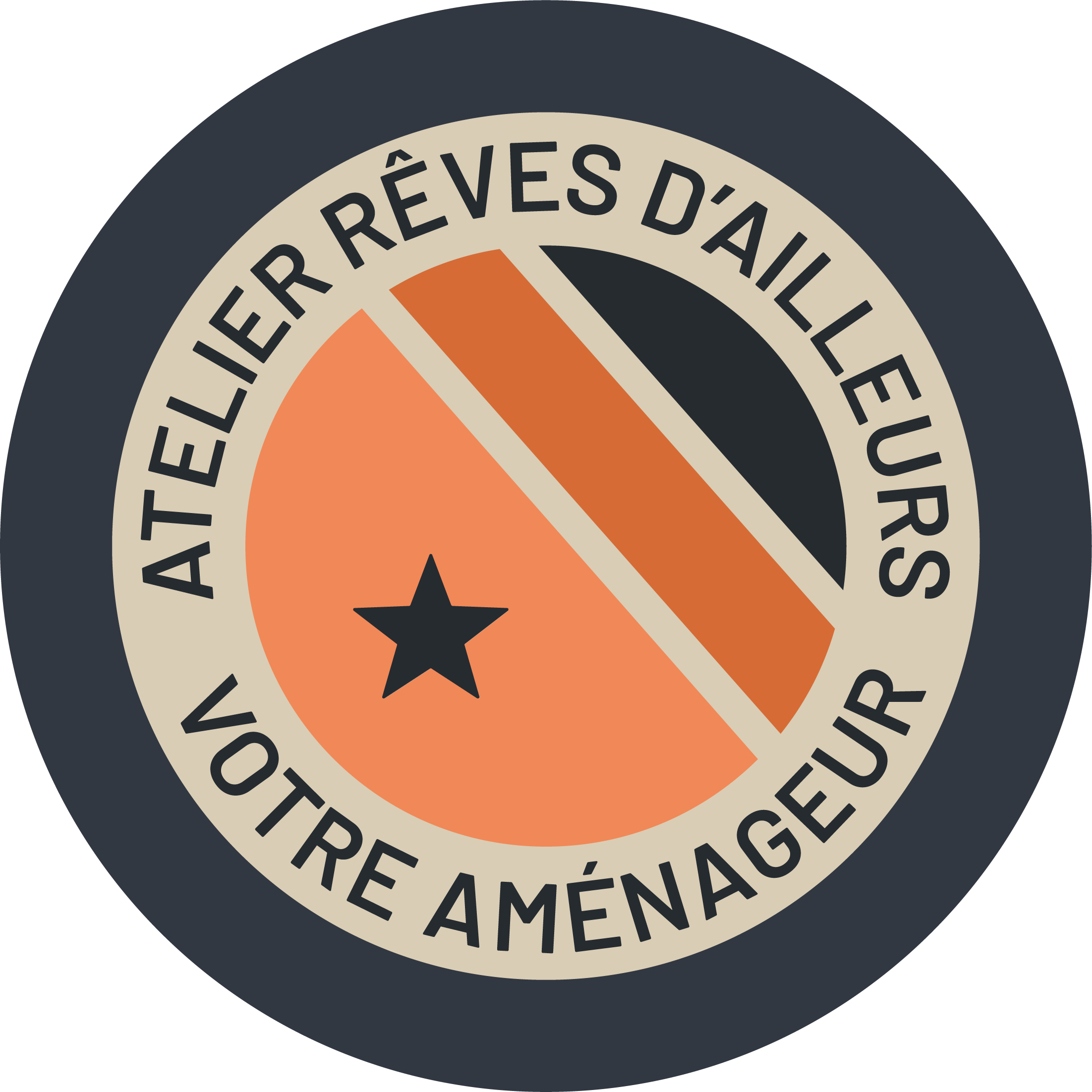 Logo marque atelier reve d'ailleur